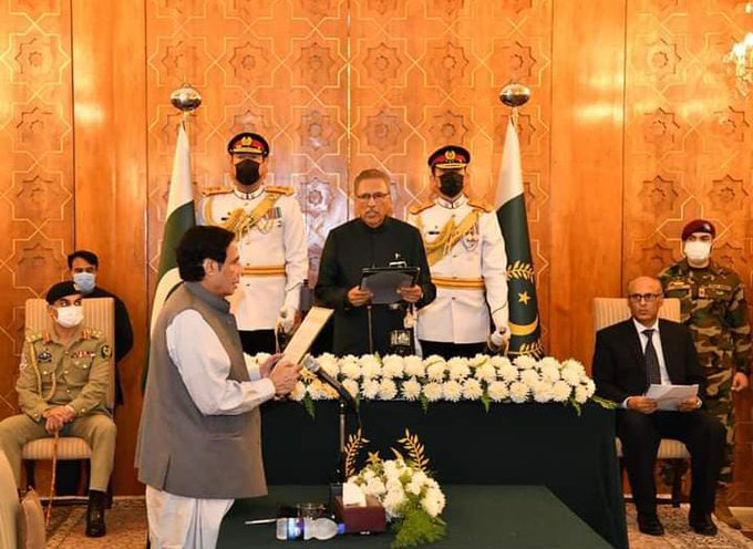 Chief Minister Punjab Chaudhry Pervaiz Elahi, Supreme Court of Pakistan, President Dr Arif Alvi,PTI