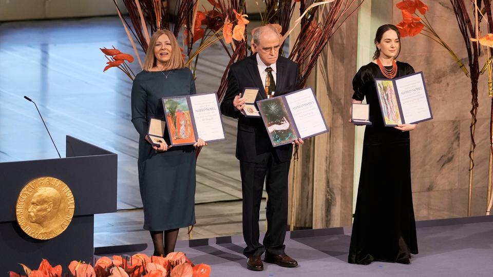 Nobel Peace Prize 2022, Ales Bialiatshi, Belarus, Memorial, Center for Civil Liberties Ukraine, Vladimir Putin, Natallia Pinchuk, Jan Rachinsky, Russia, Matviichuk