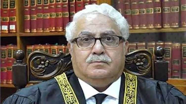 PML-N Lawyers Forum (PLF), Supreme Court of Pakistan, Supreme Judicial Council, Chief Justiced of Pakistan Umar Ata Bandial, Justice Mazahar Ali Naqvi, Misconduct, Social Media, Advocate Faisal Chaudhry, Fawad Chaudhry