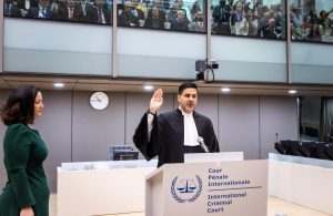 International Criminal Court, Netherlands, H.E. Kateřina Sequensová, ICC President Piotr Hofmański, Registrar ICC Osvaldo Zavala Giler,