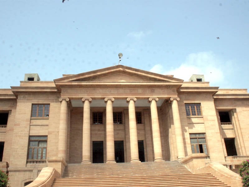 Sindh High Court, Justices Salahuddin Panhwar, Justice Amjad Ali Sohto, provincial government, heritage sites, shrines in Sindh, maps and demarcation, encroachment of lands, endowment fund, shrine money, treasury deposits, bank account, trust money, crime, land donation, Zakat distribution, deserving people, Rs1,000 Zakat, Rs200,000 payments, historical places in Sindh, adjudication, Sindh shrines funds, Editor