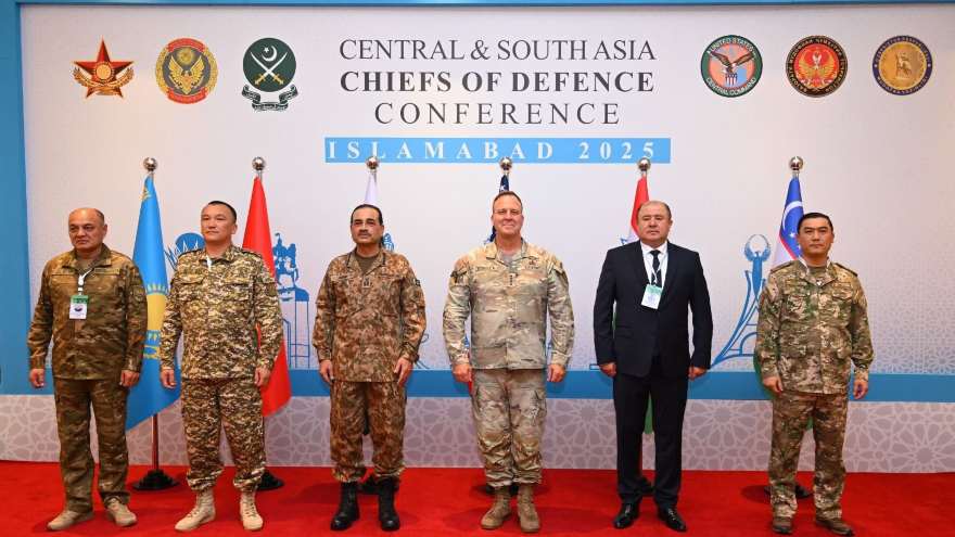 Pakistan defence conference, Central and South Asia defence, military diplomacy Pakistan, Chiefs of Defence Conference Islamabad, regional security dialogue, defence collaboration Pakistan, Field Marshal Asim Munir, Pakistan Army Chief, ISPR statement, military cooperation South Asia, Central Asia military cooperation, counter-extremism strategies, cyber resilience in defence, regional military interoperability, Pakistan regional stability, military-to-military ties, defence peace conference Islamabad, US Pakistan defence ties, Kazakhstan defence cooperation, Kyrgyzstan military dialogue, Tajikistan security partnership, Uzbekistan military collaboration, regional defence summit, strengthening regional peace, hybrid threats in Asia, multilateral defence dialogue