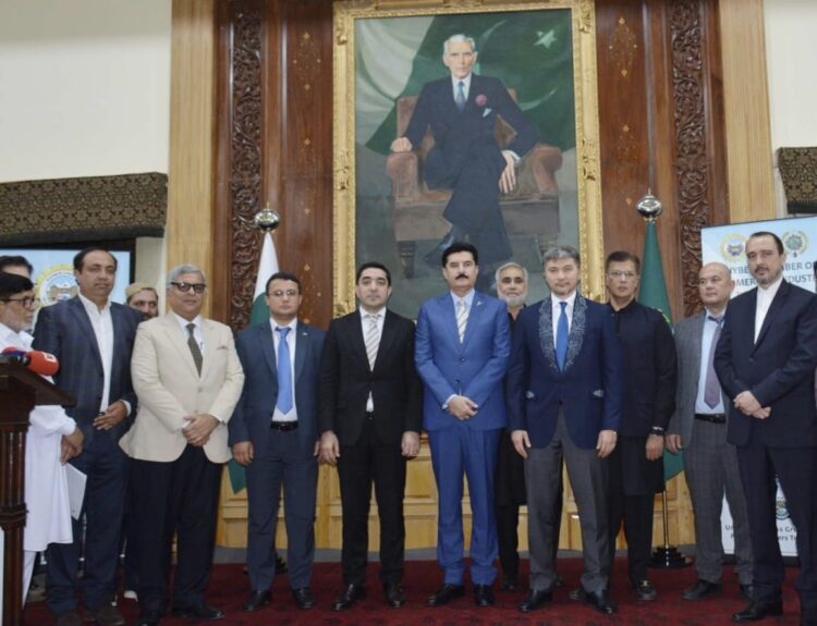 Pakistan, Tajikistan, Business Forum, KPK, Khyber Pakhtunkhwa, Khatlon region, trade, economic cooperation, Saidjon Shafizoda Ismoil, Faisal Karim Kundi, investment, energy, education, agriculture, tourism, culture, The Observatory of Economic Complexity, Pakistan Business Council, exports, imports, raw sugar, packaged medicaments, soap, tanned sheep hides, grapes, synthetic filament yarn, Central Asian Regional Economic Cooperation, CAREC, Wakhan corridor, Ground Zero Pakistan, CASA-1000, energy project, Arab News, transit trade, MoU, Research Society of International Law, World Integrated Trade Solution, WITS, World Bank, Turkey, Afghanistan, Russia, Kazakhstan, China, regional connectivity, trade barriers.