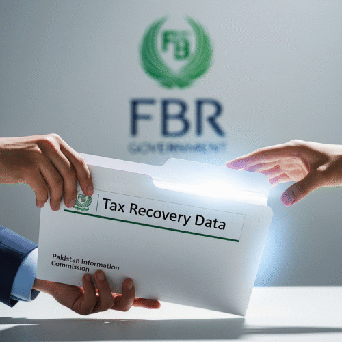 Pakistan Information Commission, PIC order FBR, tax recovery data, FBR transparency, public right to know, Right of Access to Information Act 2017, tax defaulters Pakistan, national revenue collection, tax litigation Pakistan, FBR compliance, Prime Minister directives tax, transparency and accountability, access to public records Pakistan, RTI Pakistan, economic governance, FBR disclosure order, PIC decision tax data, taxpayer information Pakistan, public interest disclosure