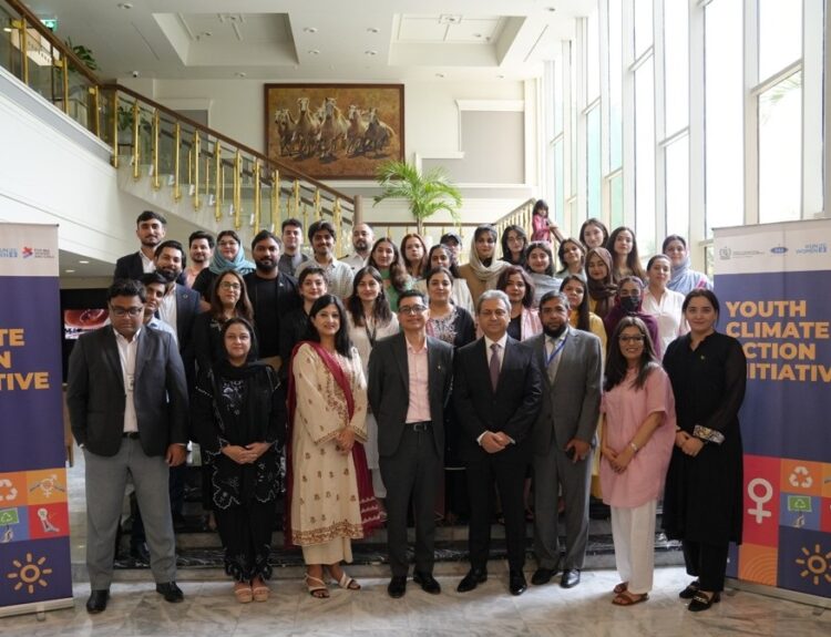 UN Women Pakistan, Pakistan Civil Aviation Authority (PCAA), Youth Climate Action Initiative, youth engagement, climate action, climate vulnerability, climate resilience, gender-responsive solutions, community-led projects, Paris Agreement.