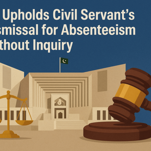 Civil Servant, Supreme Court of Pakistan, National Bank of Pakistan, Zahoor Ahmed Mengal, civil servant termination, EOL without pay, extra ordinary leave, unauthorized absence, employee misconduct, judicial precedent, Pakistan law, service rules, labor law, civil service, Supreme Court judgment, court ruling, legal analysis, employment law Pakistan, civil service rules, termination without inquiry