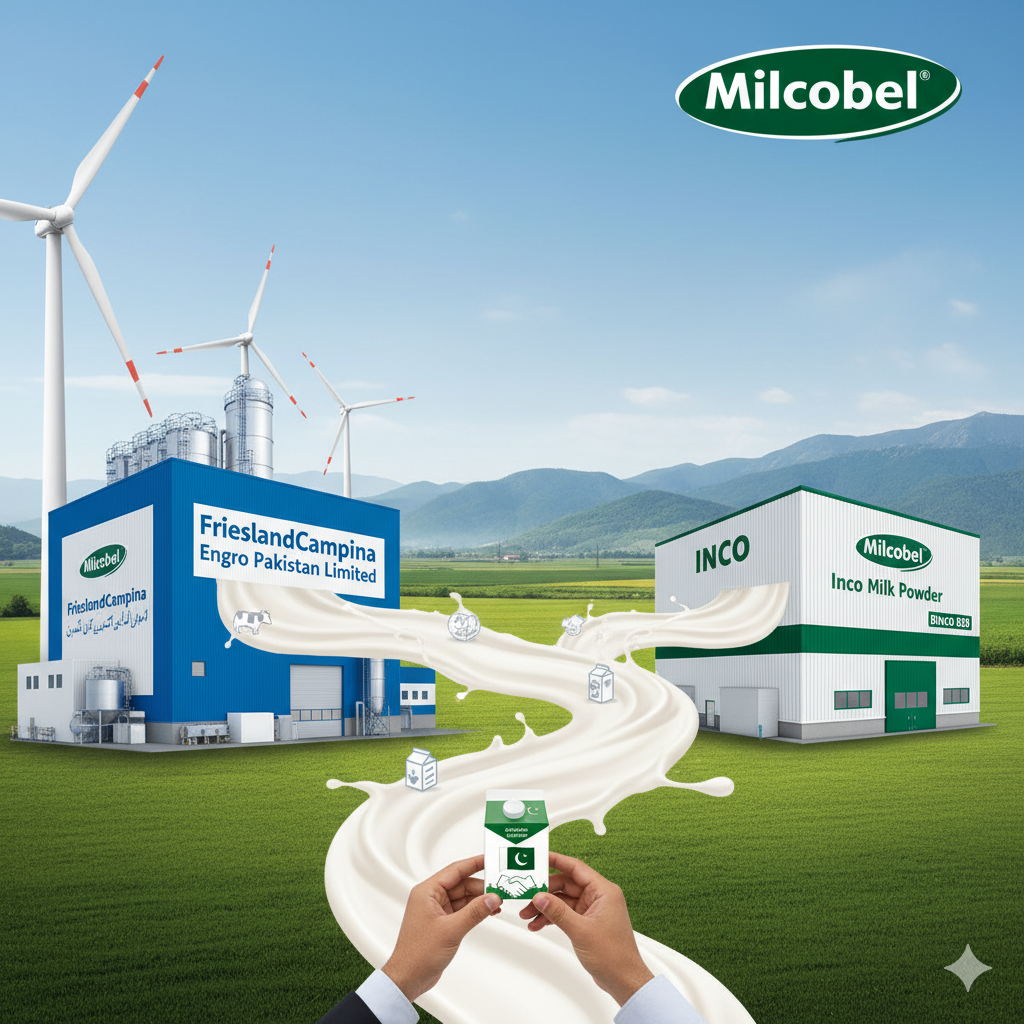 CCP, Competition Commission of Pakistan, Milcobel, FrieslandCampina, FrieslandCampina Engro Pakistan Limited, FCEP, dairy merger, Pakistan dairy market, milk powder, Inco, Binco, competition law, business news, Pakistan business, merger and acquisition
