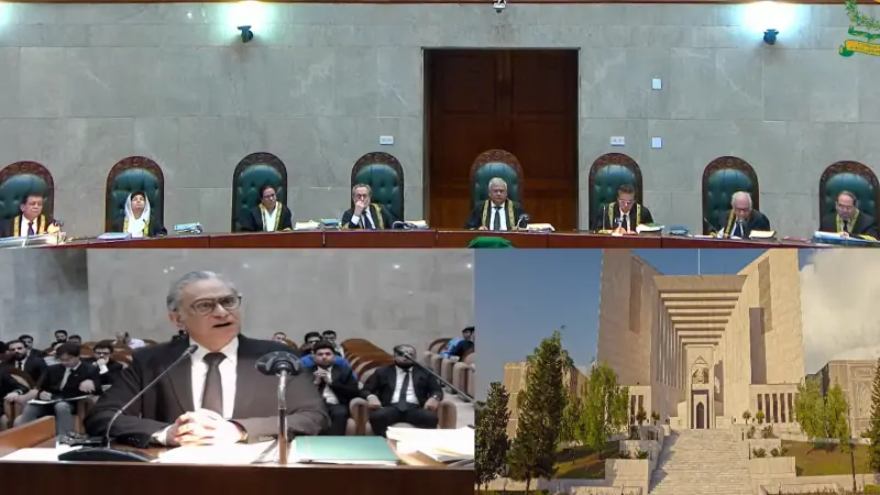 Supreme Court of Pakistan, Constitutional Bench, 26th Constitutional Amendment, judicial powers, Justice Jamal Khan Mandokhail, Justice Ayesha A Malik, full court, judicial independence, suo motu, Chief Justice of Pakistan, Jawwad S Khawaja, Khawaja Ahmed, constitutional challenge, Article 191A, Parliament, Article 239, Islamabad.