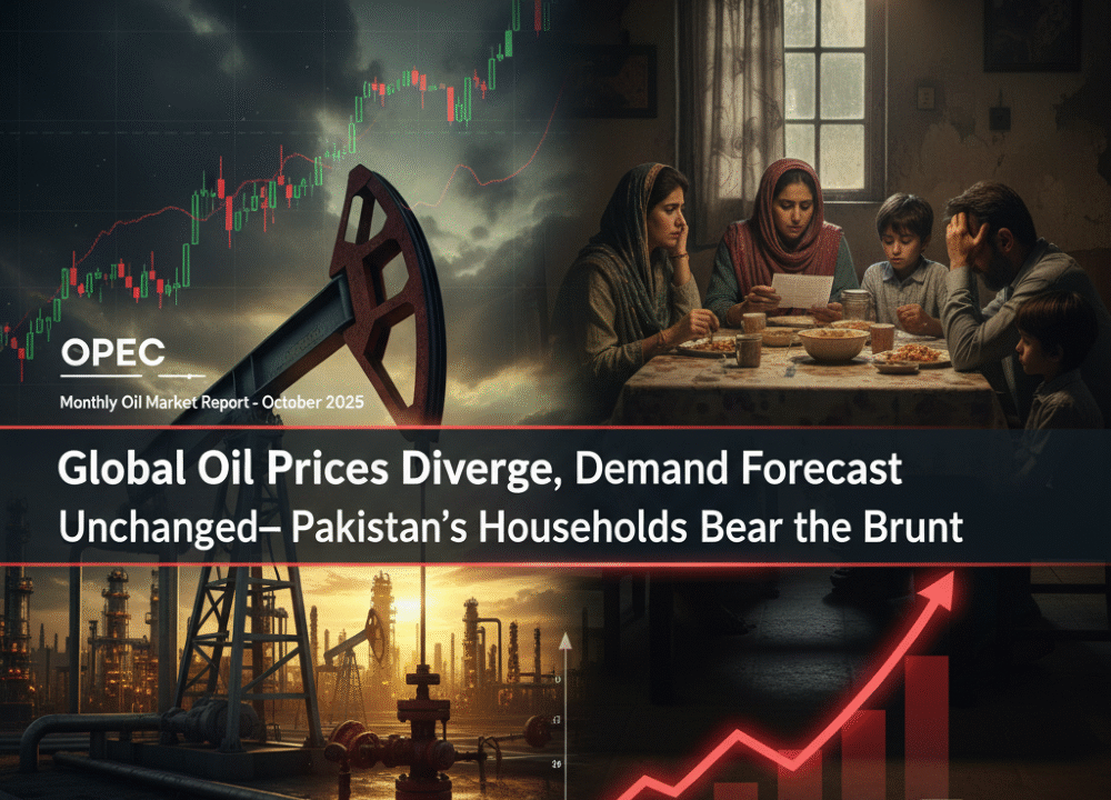 Global Oil Prices Diverge, Demand Forecast Unchanged -Pakistan’s Households Bear the Brunt