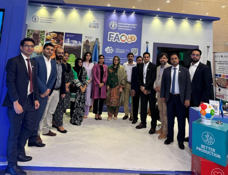 FAO, National DataFest 2025, Pakistan Bureau of Statistics (PBS), data innovation, Pak-China Friendship Centre, agriculture, water management, climate resilience, food security, AQUASTAT, FAOSTAT, WaPOR, IPC, RIMA, ACWA Portal, open standardized data, evidence-based policymaking, Sustainable Development Goals (SDGs)