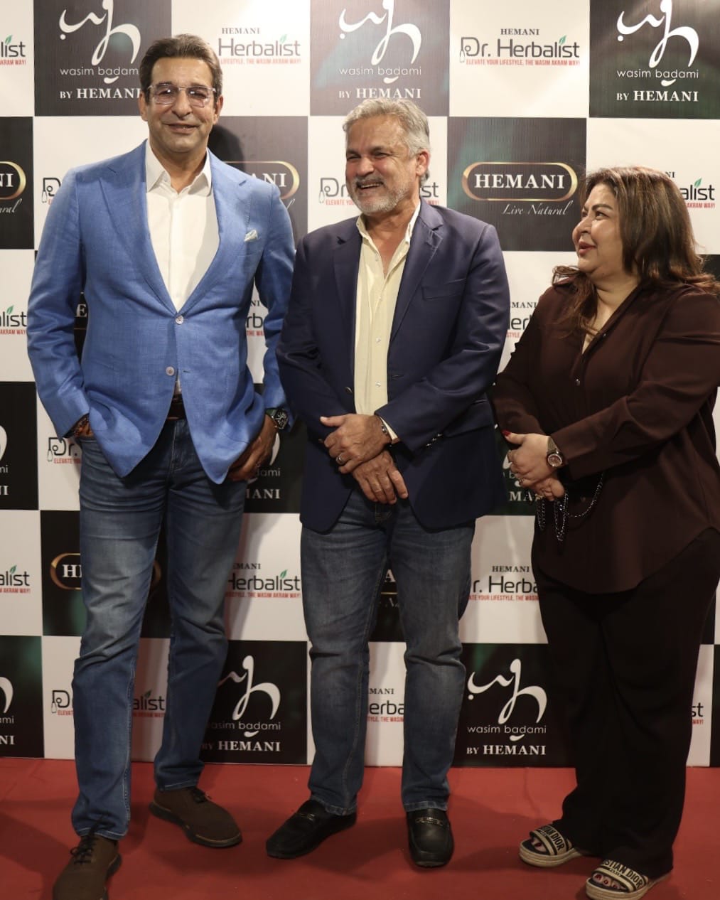 Dr. Herbalist, Hemani, wellness gummies launch, functional nutrition, Wasim Akram, brand ambassador, Zohair Hemani, CEO, Karachi event, celebrity gathering, sugar-free gummies, vitamin supplements, health and wellness products, Pakistan launch, Faysal Quraishi, Behroze Sabzwari, Iqrar-ul-Hassan, Moin Khan, herbal products, international distributors, immunity support, daily nutrition, product innovation