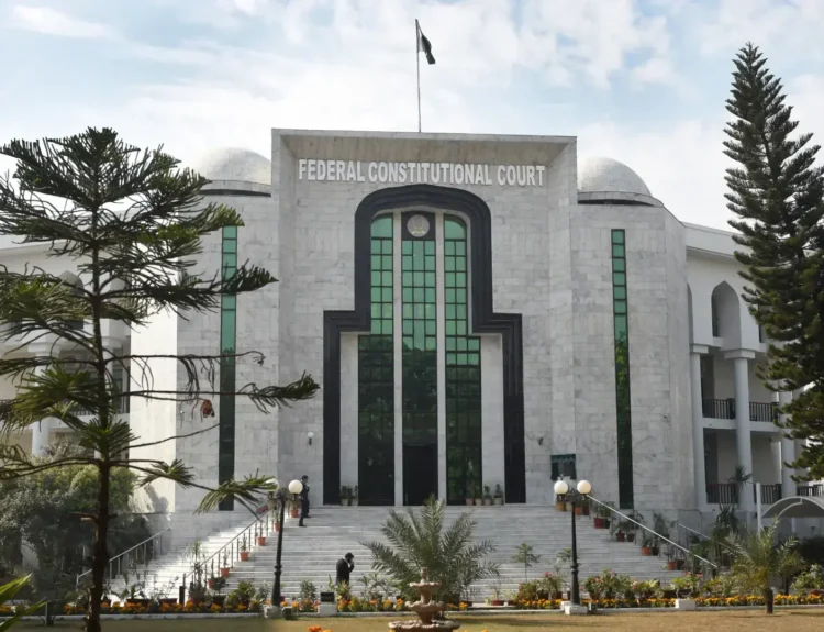 Khudayar Mohla,ederal Constitutional Court, FCC Pakistan, Lahore High Court, LHC judgment, import ban from India, India Pakistan trade ban, SROs 927 and 928 2019, commerce ministry appeal, ban on Indian imports, books import ban, judicial overreach, separation of powers, foreign policy Pakistan, national security trade restrictions, statutory regulatory orders Pakistan, constitutional jurisdiction, executive domain, judicial review limits, Pakistan India trade relations, Kashmir policy Pakistan, Supreme Court Pakistan appeal transfer, 27th Constitutional Amendment, Justice Aamer Farooq, Justice Ali Baqar Najafi, Justice Rozi Khan Barrech, Advocate Hafiz Ahsaan Ahmad Khokhar, Additional Attorney General Aamir Rehman, non-justiciable matters, import export regulation Pakistan, federal government policy decisions