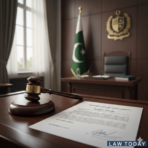 Law Today,Khudayar Mohla,Supreme Court Pakistan, Ms Sabiha Hameed promotion, promotion discrimination, natural justice, Audi Alteram Partem, CSS officer promotion, Central Selection Board, Federal Service Tribunal, civil service law, right to be heard, procedural fairness, fair hearing, CSB reconsideration, judicial directions, promotion eligibility, career rights civil servants, due process Pakistan, government promotion rules, FST ruling