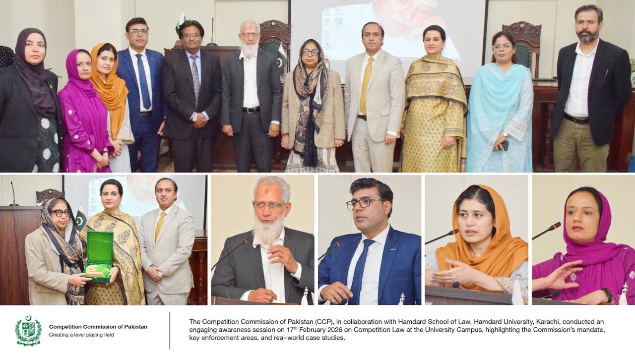 CCP Holds Awareness Session on Competition Law at Hamdard School of Law
