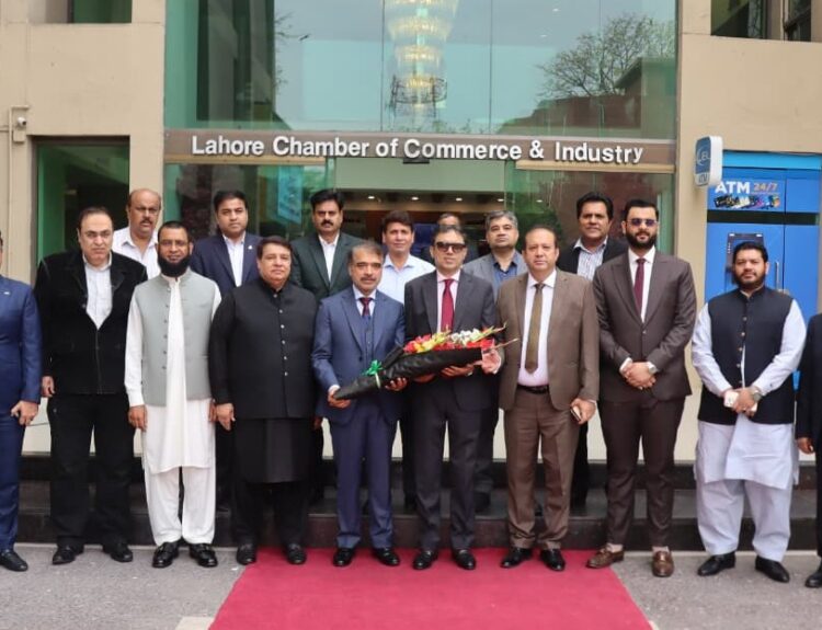 Competition Commission of Pakistan, CCP, Lahore Chamber of Commerce and Industry, LCCI, Farid Ahmad Tarar, competition law Pakistan, cartelization, deceptive marketing practices, abuse of dominant position, mergers and acquisitions Pakistan, business compliance, Faheem ur Rehman Saigol, e-commerce guidelines Pakistan, market competition awareness, Pakistan business regulations, voluntary compliance regime, LCCI awareness session, Competition Act Pakistan.