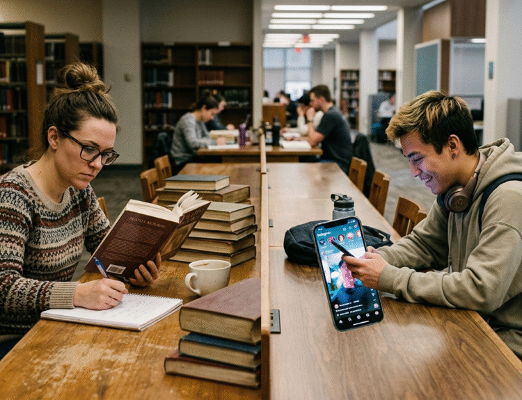 Shanza Shadab,Millennials vs Gen Z intelligence, Plato’s Cave digital metaphor, Gen Z attention span, Flynn Effect decline, digital literacy vs deep focus, algorithmic bias critical thinking, cognitive evolution, social media impact on learning, modern mind erosion, information processing speed.