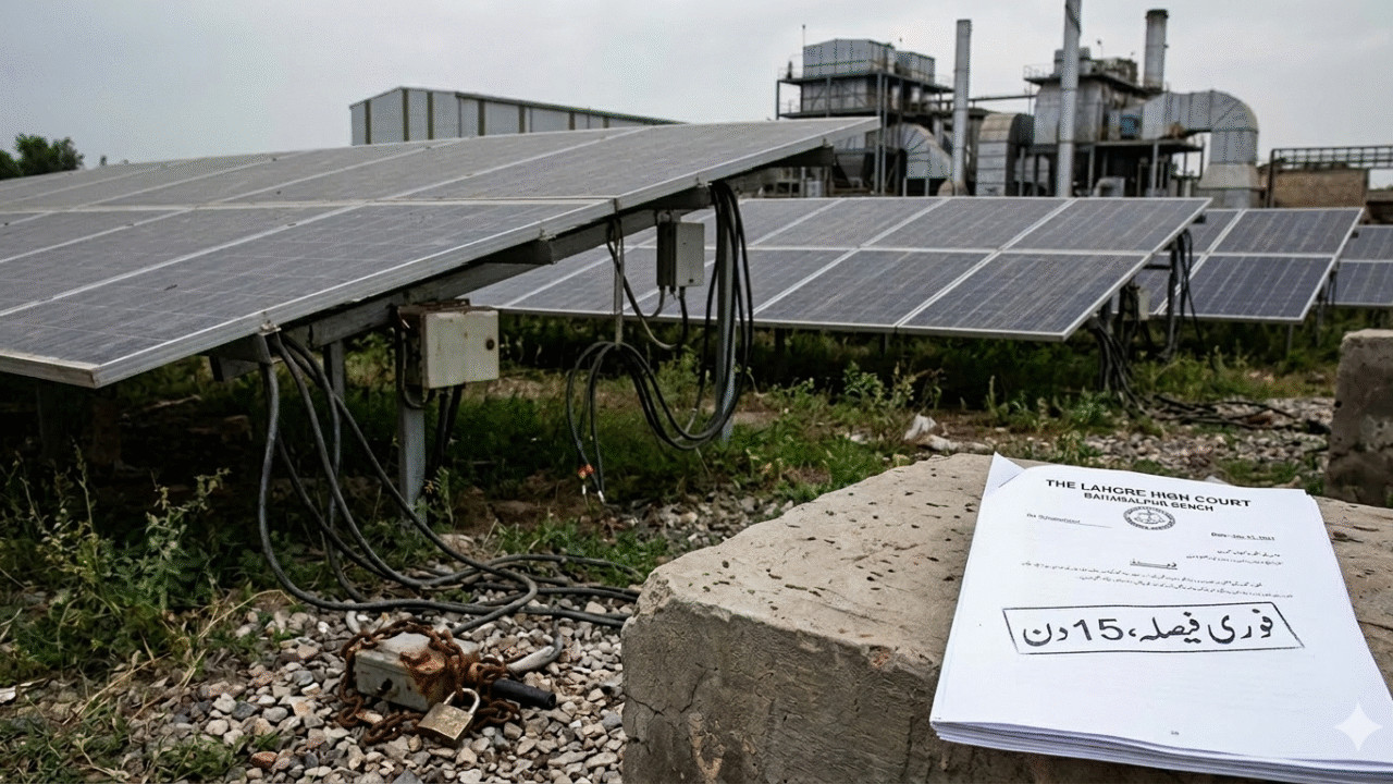 “Snake-Bitten May Die Waiting for Antidote” – LHC Disposes Solar Appeal, Orders Trial Court to Decide Stay Application in 15 Days