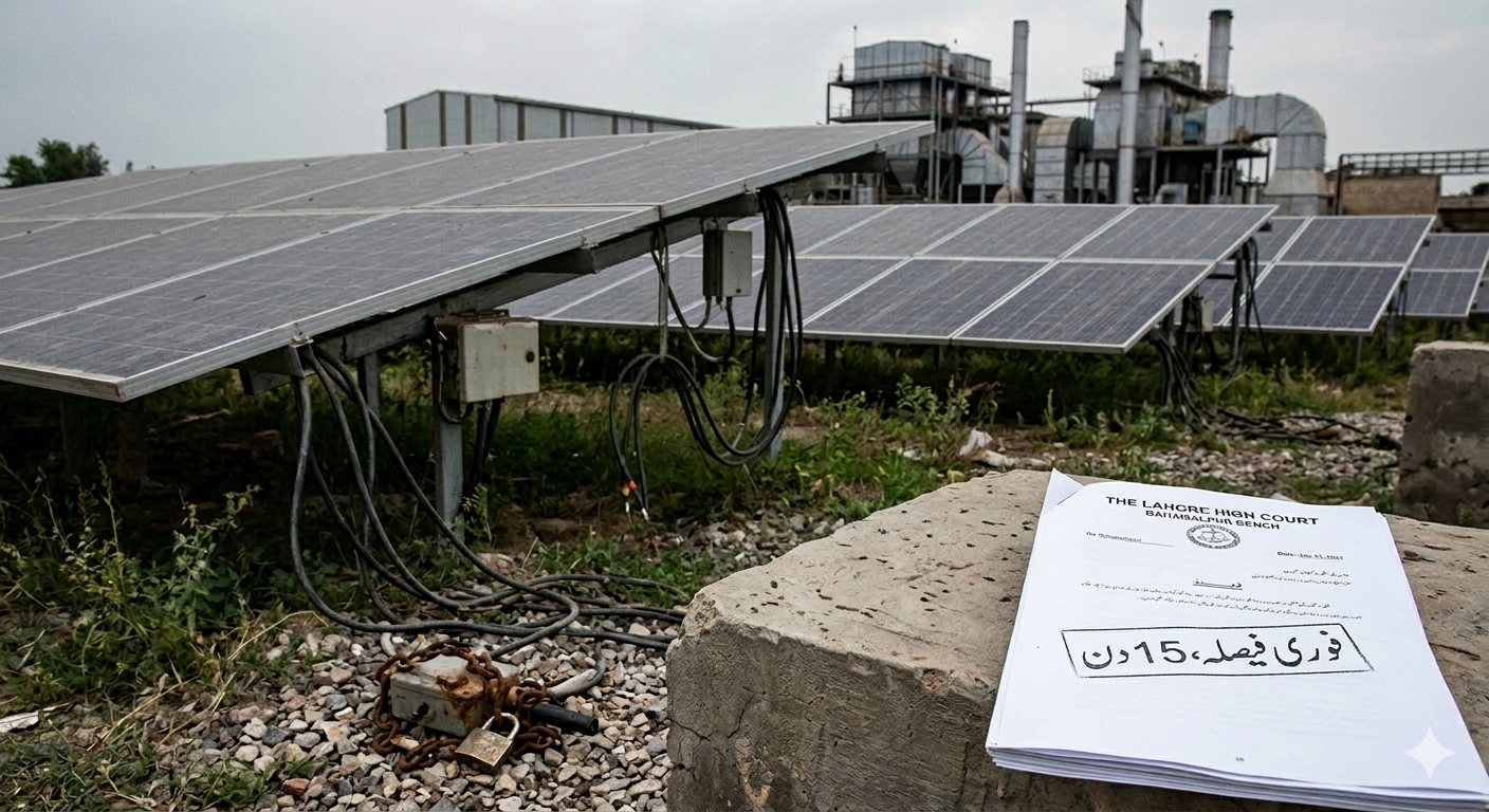 Khudayar Mohla, FAO, First Appeal, Lahore High Court, Bahawalpur Bench, LHC Bahawalpur, Ad Interim Injunction, Temporary Injunction, Stay Application, Order XLIII Rule 1(r) CPC, Order XXXIX Rules 1 and 2 CPC, Maintainability, Specific Performance, Balance of Convenience, Balance of Inconvenience, Interlocutory Order, Solar Energy Dispute, On-Grid Solar System, Solar Installation Agreement, Commercial Litigation, Energy Contract Dispute, SS Paper Board Mills, Swift Solar Energy, Civil Judge Rahim Yar Khan, Justice Malik Waqar Haider Awan, Sardar Abdul Basit Khan Advocate, Rs 87868000, Daily Loss Rs 250000, Installment Default, Security Cheques, Payment Dispute, Commercial Loss, Shariq Builders 2024 MLD 32, Muhammad Rasab 1998 MLD 2045, Abdullah Sugar Mills 2003 SCMR 1026, Indus Motor Company 2025 CLC 1951, Mst Shazia Mehmood 2025 MLD 1976, Approved for Reporting, FAO No 09 2026 BWP, March 12 2026, Snake Bitten Antidote, Judicial Empathy, 15 Days Directive, Pakistan Court News, Lahore High Court Order 2026, Solar Energy Pakistan, Civil Court Rahim Yar Khan, Pakistan Solar Dispute, LHC Order 2026, Pakistan Judiciary News, Court Reporting Pakistan, Legal News Pakistan, High Court Pakistan 2026