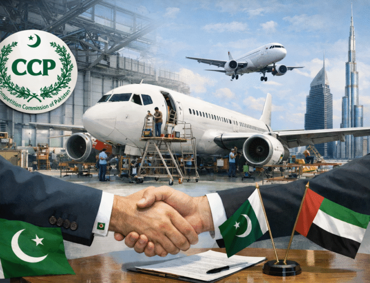 CCP Pakistan, Northern Technik, International Business Company FZE, UAE investment in Pakistan, aircraft maintenance services Pakistan, aviation sector Pakistan, foreign direct investment Pakistan, Competition Act 2010, CCP merger approval, aviation services industry Pakistan, SPARS Private Limited, aviation maintenance market Pakistan, CCP Phase-I review, UAE Pakistan business investment.
