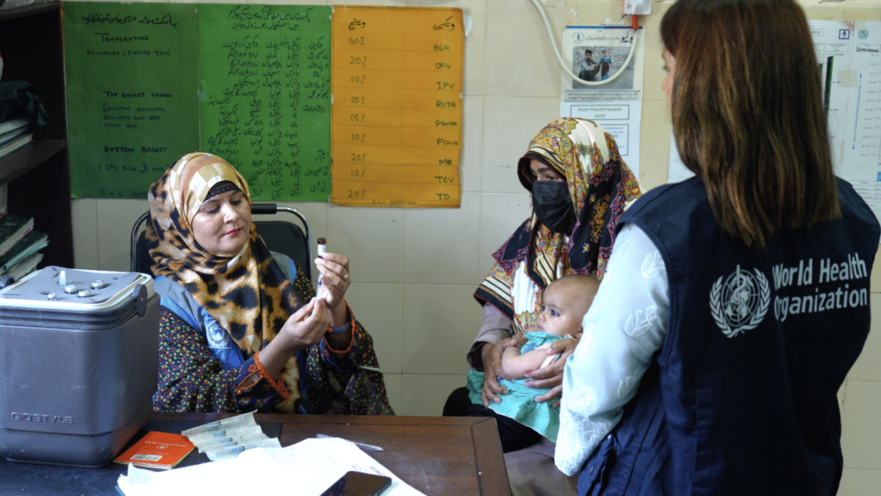 Pakistan, WHO Protect 160 Million Children and 130 Million Mothers Through Life-Saving Vaccines Over Five Decades