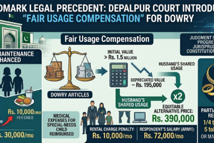 fair usage compensation, dowry articles Pakistan, family law Pakistan, family appeal,Pakistan family court ruling 2026, Women rights Pakistan, 2026 Pakistani divorce law, Family court judgment Pakistan, Landmark court ruling Pakistan, Pakistani family law reform, Wife rights dowry, Pakistan Court economics accounting family law